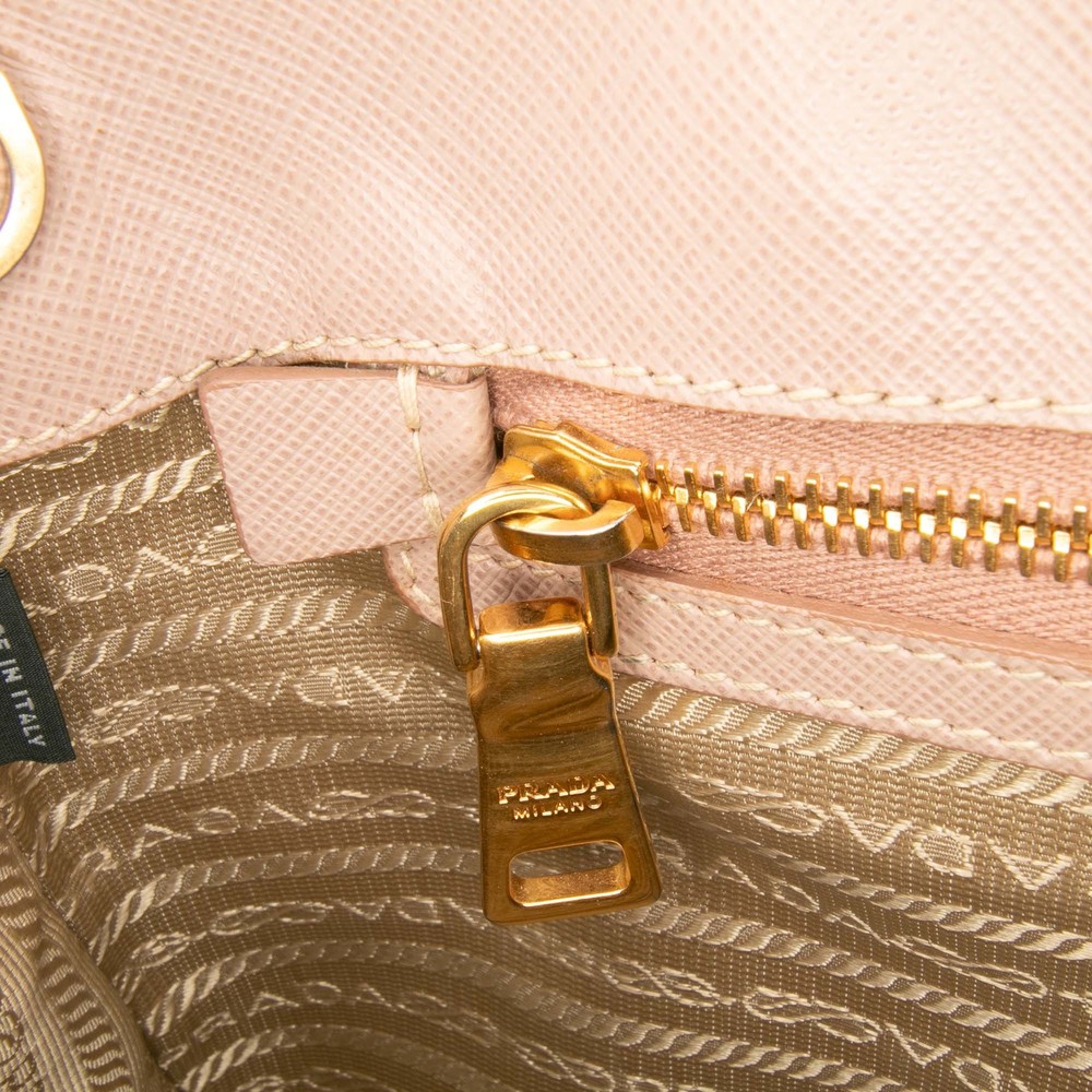 Pre-Loved Prada Small Saffiano Lux Galleria Satchel - Picture 12 of 12